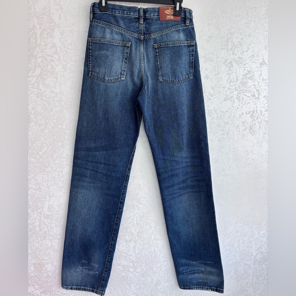 Zara Vintage Loose Fit Selvedge Kurabo Jeans Size 2 - Picture 4 of 4